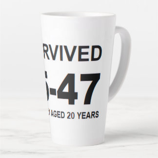 I Survived 45-47 カフェラテマグ