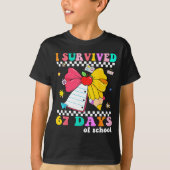 I Survived 67 Day Of School Notebook Teachers And  Tシャツ (正面)