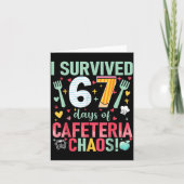 I Survived 67 Days Of Cafeteria Chaos Lunch Lady S カード (正面)