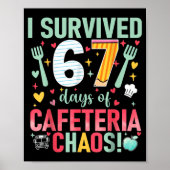 I Survived 67 Days Of Cafeteria Chaos Lunch Lady S ポスター (正面)