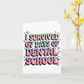 I Survived 67 Days Of Dental School Students Teach カード (黄色い花)