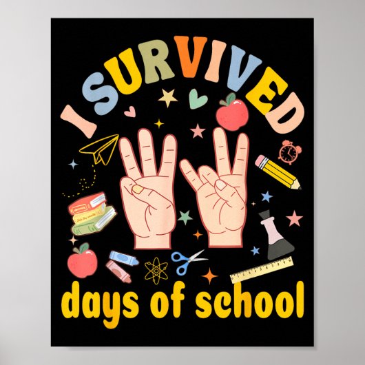 I Survived 67 Days Of School American Sign Languag ポスター (正面)
