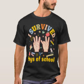 I Survived 67 Days Of School American Sign Languag Tシャツ (正面)