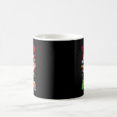 I Survived 67 Days Of School Christmas Candy Cane コーヒーマグカップ (中央)