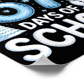 I Survived 67 Days Of School Christmas Candy Cane  ポスター (角)