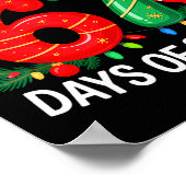 I Survived 67 Days Of School Christmas Candy Cane  ポスター (角)