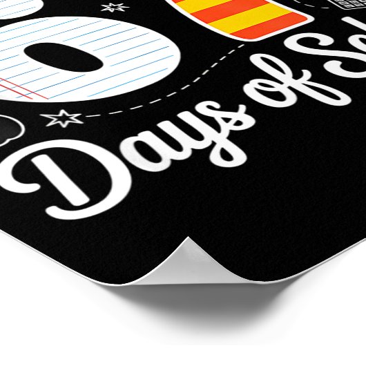 I Survived 67 Days Of School Cl Paper Meme  ポスター (角)