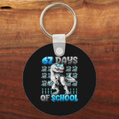 I Survived 67 Days Of School Funny 67 Meme Dinosau キーホルダー (正面)