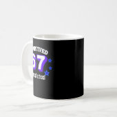 I Survived 67 Days Of School Funny 67 Meme Retro S コーヒーマグカップ (正面左)