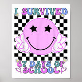 I Survived 67 Days Of School Funny 67 Meme Student ポスター (正面)