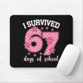 I Survived 67 Days Of School Funny 67 Meme Teacher マウスパッド (マウス)