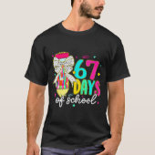 I Survived 67 Days Of School Funny 67 Meme Teacher Tシャツ (正面)