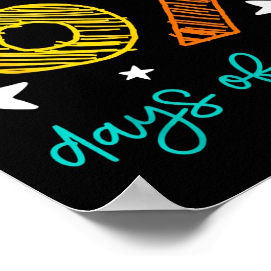 I Survived 67 Days Of School Funny 67 Teachers Stu ポスター (角)