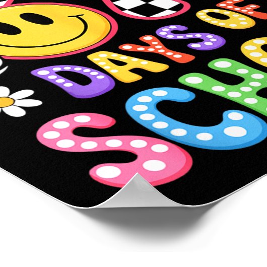 I Survived 67 Days Of School Funny 67 Teachers Stu ポスター (角)