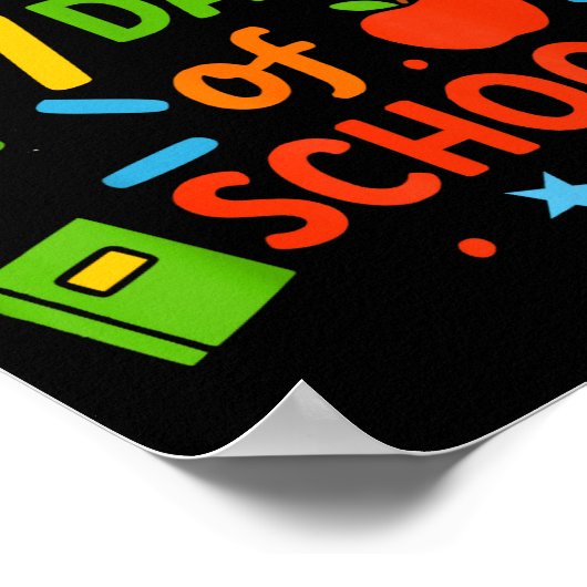 I Survived 67 Days Of School Funny 67 Teachers Stu ポスター (角)