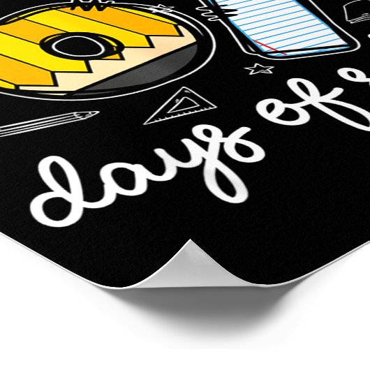 I Survived 67 Days Of School Funny 67 Teachers Stu ポスター (角)