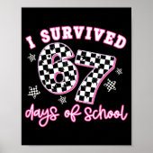 I Survived 67 Days Of School Funny 67 Teachers Stu ポスター (正面)
