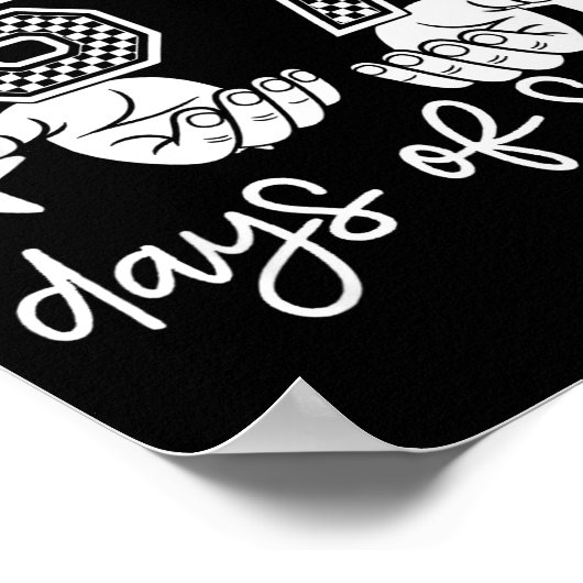 I Survived 67 Days Of School Funny 67 Teachers Stu ポスター (角)