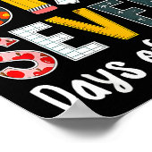 I Survived 67 Days Of School Funny 67 Teachers Stu ポスター (角)