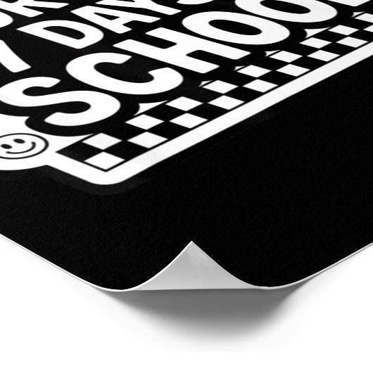 I Survived 67 Days Of School Funny 67 Teachers Stu ポスター (角)