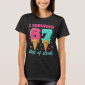 I Survived 67 Days Of School Funny 67 Teachers Stu Tシャツ (正面)