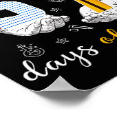 I Survived 67 Days Of School Funny 67th Day Teache ポスター (角)