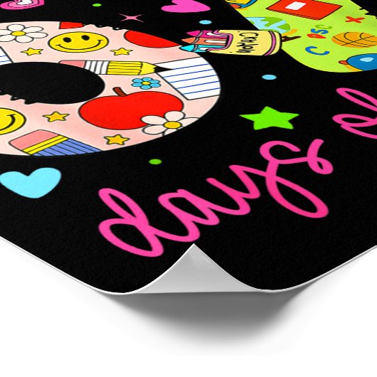 I Survived 67 Days Of School Funny Camouflage Boy  ポスター (角)