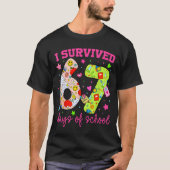 I Survived 67 Days Of School Funny Camouflage Boy Tシャツ (正面)
