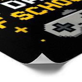 I Survived 67 Days Of School Funny Gamer Student M ポスター (角)