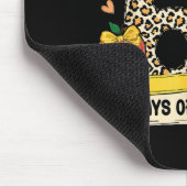 I Survived 67 Days Of School Funny Leopard Student マウスパッド (コーナー)