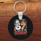I Survived 67 Days Of School Funny Meme Six Seven  キーホルダー (正面)