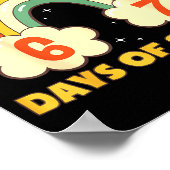 I Survived 67 Days Of School Funny Meme Student Te ポスター (角)