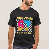 I Survived 67 Days Of School Funny Meme Student Te Tシャツ (正面)