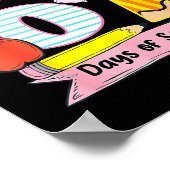 I Survived 67 Days Of School Funny Meme Teacher St ポスター (角)