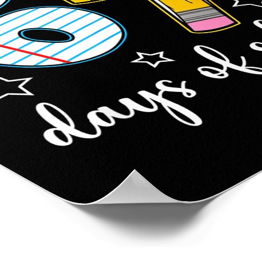 I Survived 67 Days Of School Funny Meme Teacher St ポスター (角)