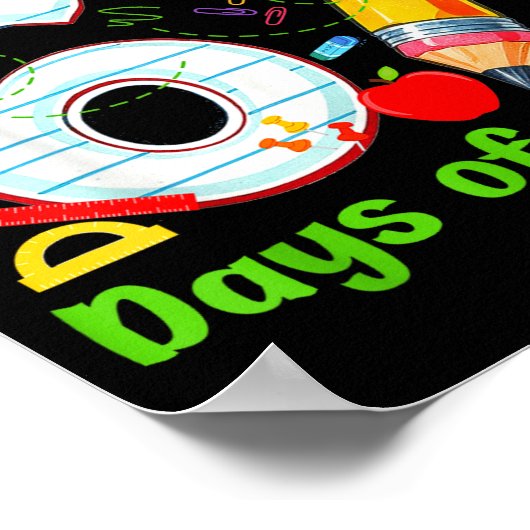 I Survived 67 Days Of School Funny Meme Teacher St ポスター (角)