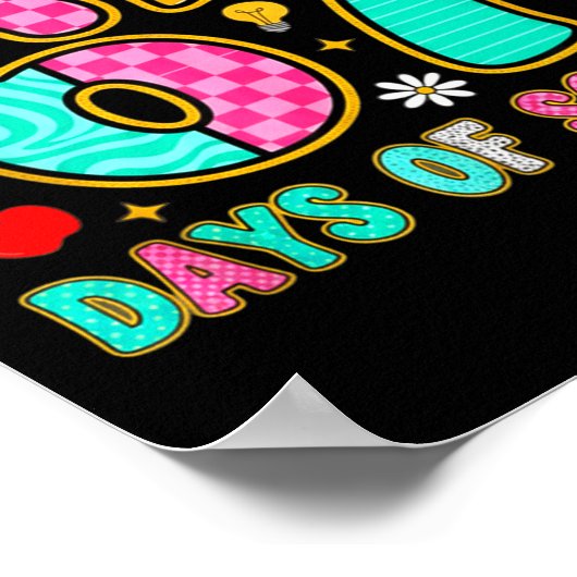 I Survived 67 Days Of School Funny Meme Teacher St ポスター (角)