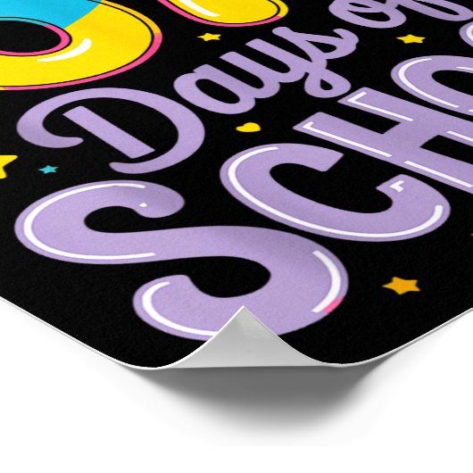 I Survived 67 Days Of School Funny Meme Teacher St ポスター (角)