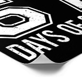 I Survived 67 Days Of School Funny Meme Teacher St ポスター (角)