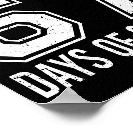 I Survived 67 Days Of School Funny Meme Teacher St ポスター (角)