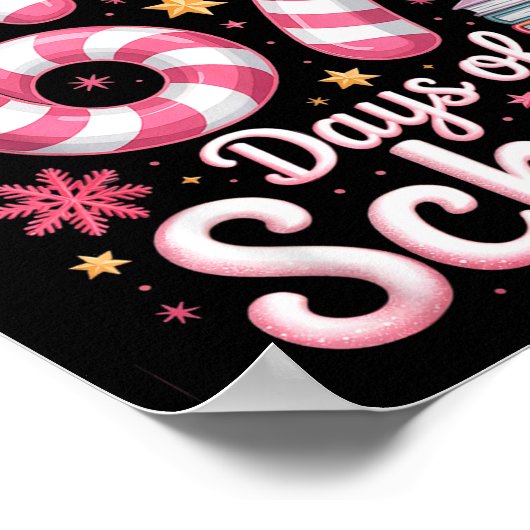 I Survived 67 Days Of School Funny Meme Teacher St ポスター (角)