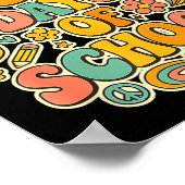 I Survived 67 Days Of School Funny Meme Teacher St ポスター (角)