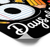 I Survived 67 Days Of School Funny Meme Teacher St ポスター (角)