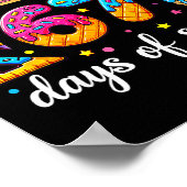 I Survived 67 Days Of School Funny Meme Teacher St ポスター (角)