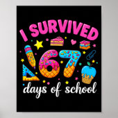 I Survived 67 Days Of School Funny Meme Teacher St ポスター (正面)