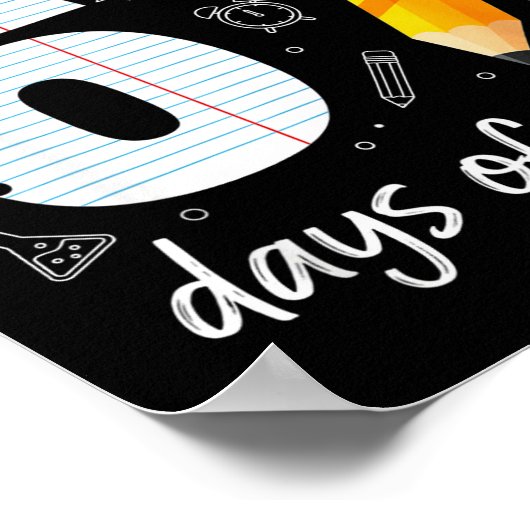 I Survived 67 Days Of School Funny Meme Teacher St ポスター (角)