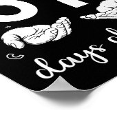 I Survived 67 Days Of School Funny Meme Teacher St ポスター (角)