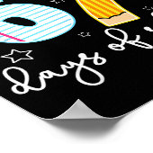 I Survived 67 Days Of School Funny Meme Teacher St ポスター (角)