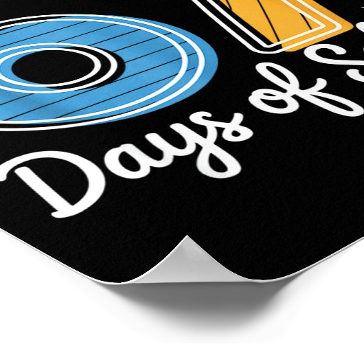 I Survived 67 Days Of School Funny Meme Teacher St ポスター (角)