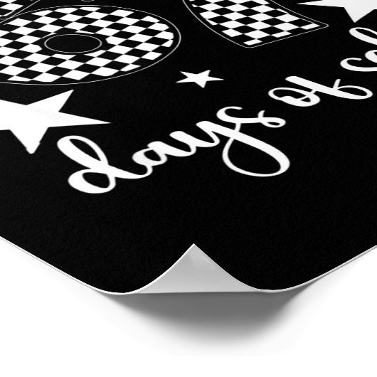 I Survived 67 Days Of School Funny Meme Teacher St ポスター (角)